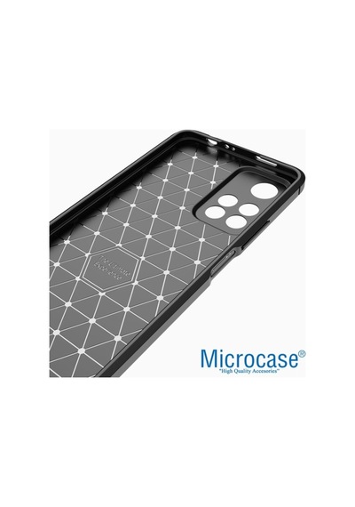 Xiaomi Redmi Note 11 Pro Çin Vers. Brushed Silikon Kilif - Siyah 537457404