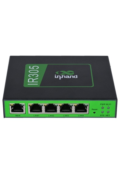 Inhand Ir305-fq53-wlan-s Lte Router Cat1 Wifi, 4x Lan, Rs232/rs485