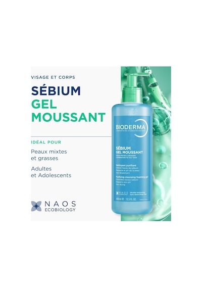 Bioderma Sebium Foaming Gel Yüz Temizleme Jeli