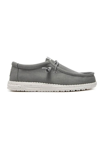 Hey Dude Wally Stretch Canvas Erkek Günlük Ayakkabı 40700-007 Gri