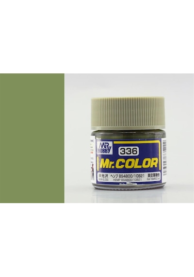 10 Ml. Hemp Bs4800/10b21 Mr.color Serisi Maket Boyası, Mr.hobby C336 Standart