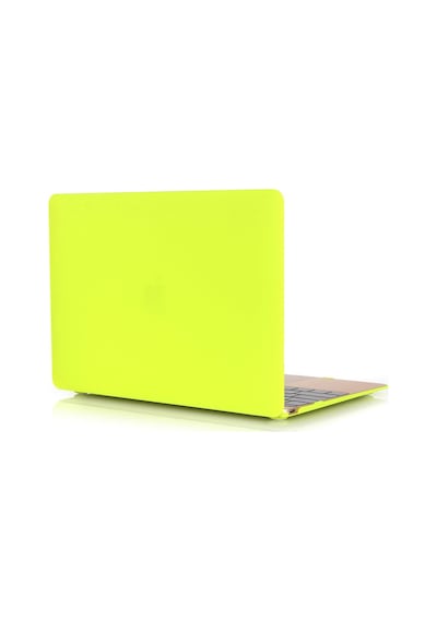 Macbook Pro Kılıf 15 İnç Mat A1286 Eski Ethernet Girişli Model 2008-2012 İle Uyumlu Neon Sarı