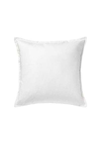 Ikea Gurlı Yastık Kılıfı 50 X 50 Cm Beyaz