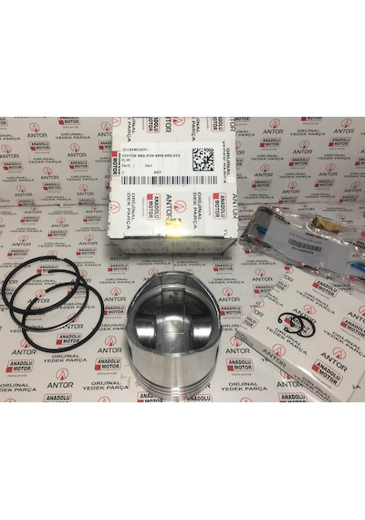 ANTOR /lombardini 3ld510 12 Hp Piston Segman/sekman Komple 0.50mm