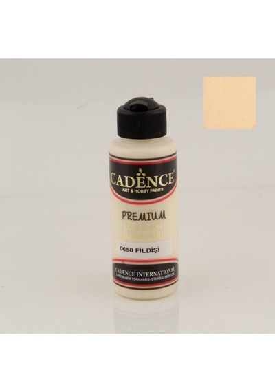 Cadence Akrilik Boya 120Ml Cc 0650 Fildişi Ahşap Boyası