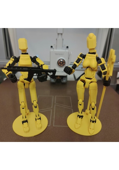 Dummy13 Hareketli Figur Kadın Ve Erkek Set Robbot