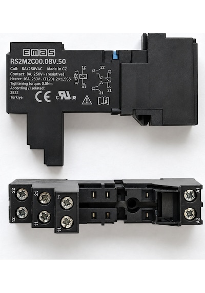 Emas Rs2.m2co.08v.s0 ,ince-8pin Vidalı Ray Röle Soket