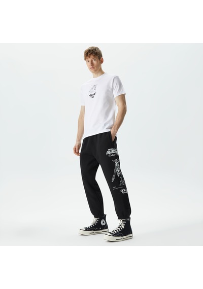 Huf Gundam Wing Fleece Erkek Siyah Eşofman Altı
