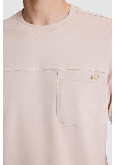 U.S. Polo Assn. U.s. Polo Assn. Erkek Taş Tişört 50326970-vr049 Taş Rengi