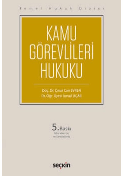 Kamu Görevlileri Hukuku Thd Doç. Dr. Çınar Can Evren