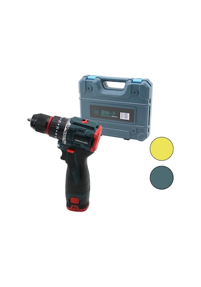 Kömürsüz Sarı Veya Mavi Renk Şarjlı Darbeli Matkap - Uç Seti 1550 Rpm24v - 5.0 Ah2-batarya Bx40
