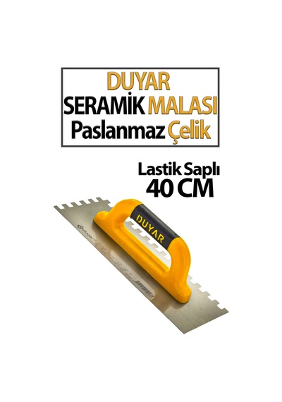 Seramik Malası Çelik Ergonomik 40 Cm