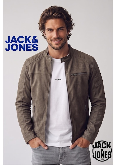 Jack & Jones Jjerocky Jacket Noos Kahverengi Erkek Deri Ceket 12147218 Açık Kahverengi Jack & Jones Jjerocky Jacket Noos Kahverengi Erkek Deri Ceket 12147218 Açık Kahverengi