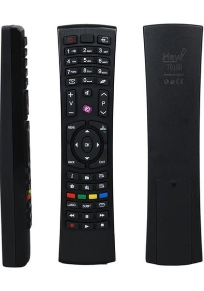 Estel A4891 - Rc4848 - 40fa8100 - 43fd7460 / Seg 30086057 Küçük Kalıp Lcd Led Tv Kumandası
