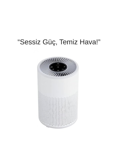 H13 Hepa Filtreli Hava Temizleyici, Aktif Karbon Filtreli, Sessiz Ve Kompakt Tasarım, 360 Hava Dolaşımı Diğer