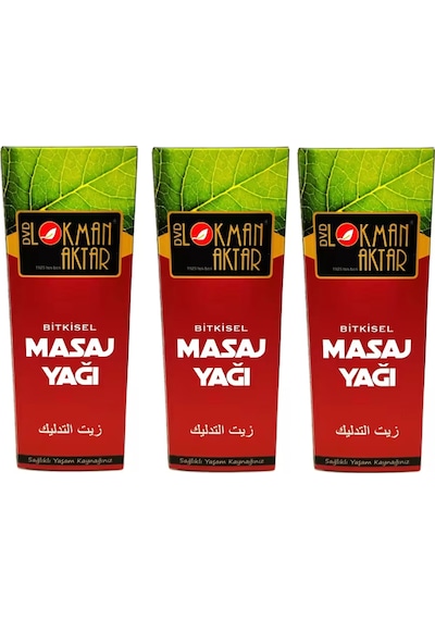 Masaj Yağı 150 Ml 3adet, Lokman Aktar