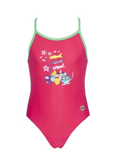 Arena Girl One Piece Çocuk Pembe Yüzücü Mayo 003092906 Pembe