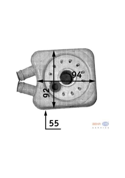 Mahle-knecht-behr Clc45000s Yağ Soğutucu Beetle Bora Caddy Passat Octavia Leon Toledo Felicia Lt35 1.9d 2.5 Tdı Transporter T4 Ac 068117021b