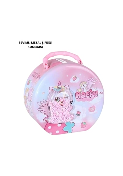 Şifreli Kumbara Pembe