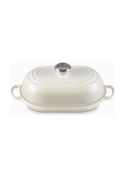 Le Creuset Oval Dökme Demir Ekmek Pişirme Tavası Döküm Tava Meringue