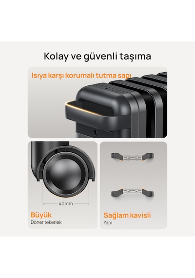 621s 2000w Akıllı Yağlı Radyatör, 21 Kanatlı, Wi-fi, Kumanda, 3 Kademe, Sessiz Ve Devrilme Emniyetli