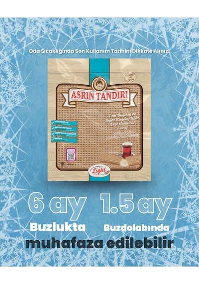 Beslen Paketi 20 Paket Lavaş Tandır Ekmeği