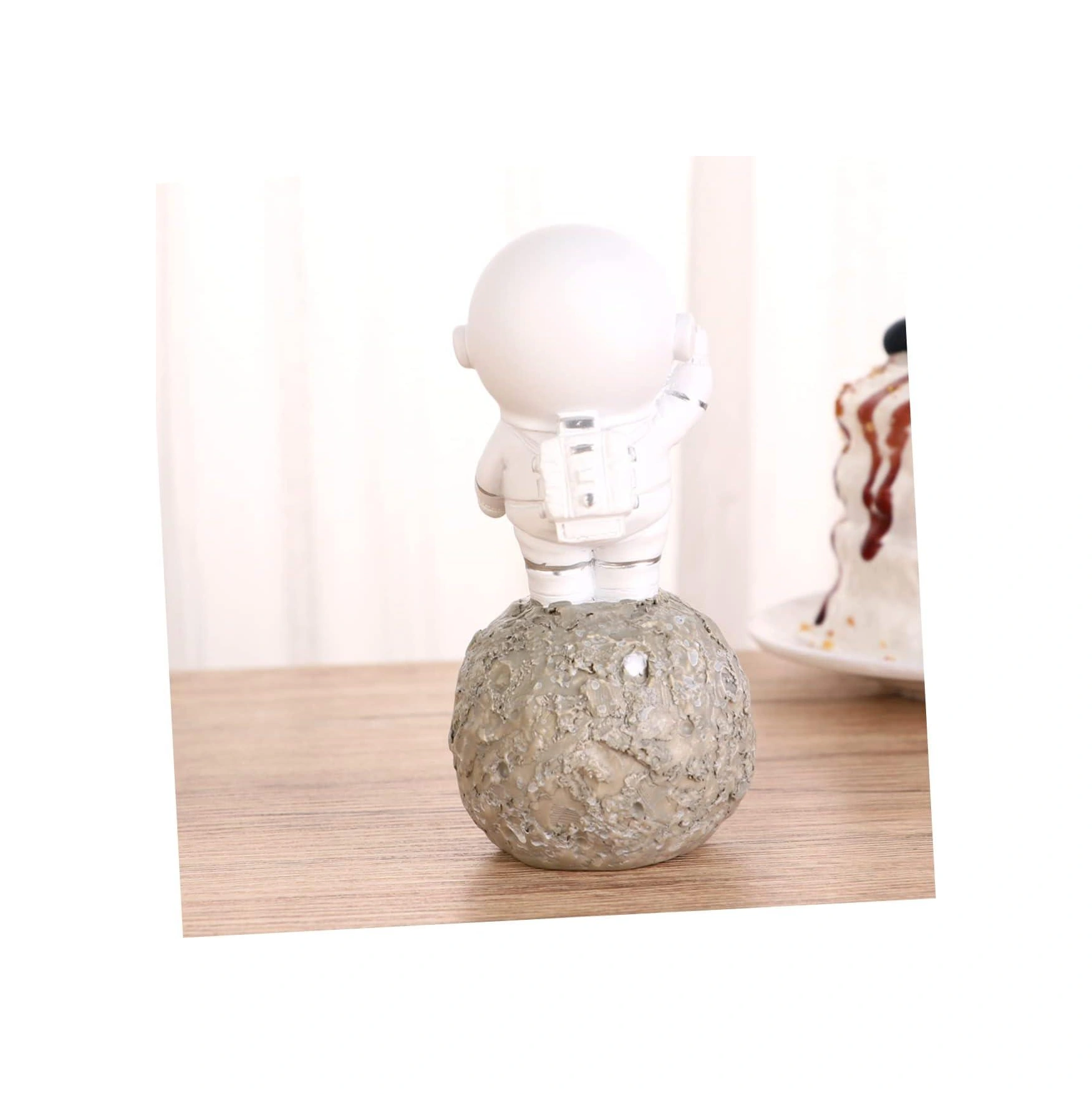 Lüks Modern Astronot Figür Biblo 12 Cm Ev Ofis Masa Süsü Dekoratif Uzay Temalı Hediyelik Heykel