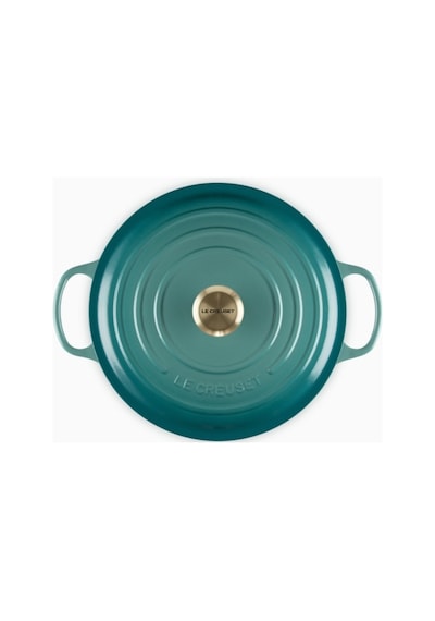Le Creuset Yuvarlak Ikonik Lüks Döküm Tencere 28 Cm Turkuaz