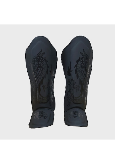 Dragondo 40710-p La Noche Kaval Ayak Koruyucu Kick Boks Muay Thai Kaval Koruyucu Siyah