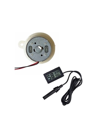 Kuluçka Makinesi Mini Viyol Çevirme Motoru 12 Volt Ve Nem Ölçer