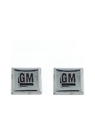 Etiketçilere Özel Gm Metal Arma 1 Takım 2 Adet