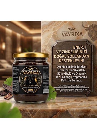 Vayrıxa Doğal Enerji Destekli Bitkisel Macun 240 Gr