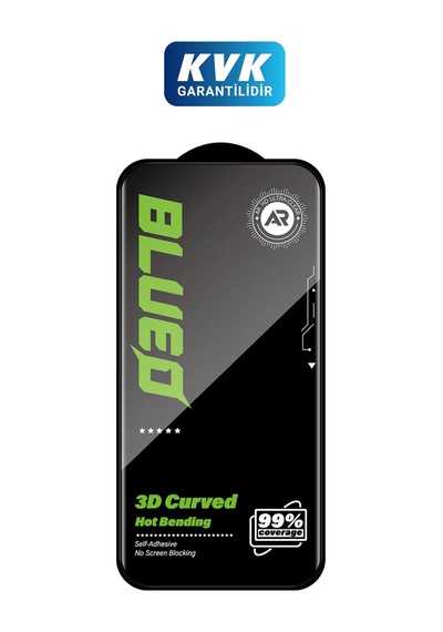 İphone 18 Pro Uyumlu 3d Ar Yansıma Önleyici Kavisli Ekran Koruyucu Cam Kolay Kurulum