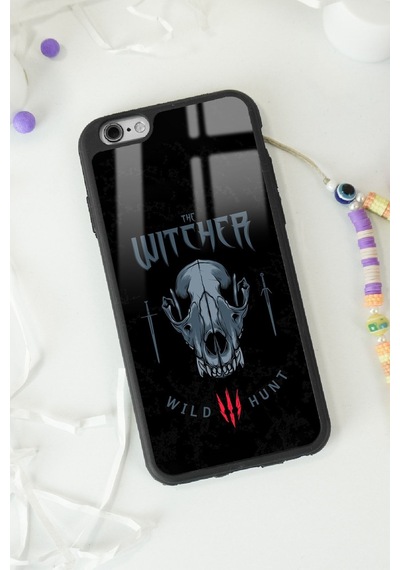 Apple Uyumlu iPhone 6 - 6s Witcher 3 Wild Hund Tasarımlı Glossy Telefon Kılıfı Çok Renkli