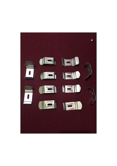 Gümüş Dar Kasa Metal Portray 50 Adet Gümüş