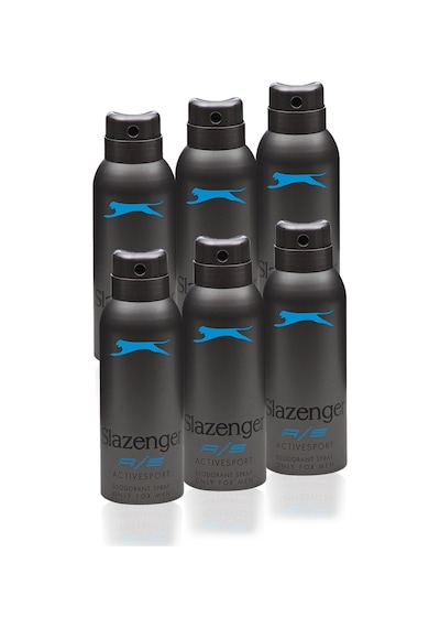 Slazenger Active Sport 6 Lı Set Erkek Mavi Deodorant