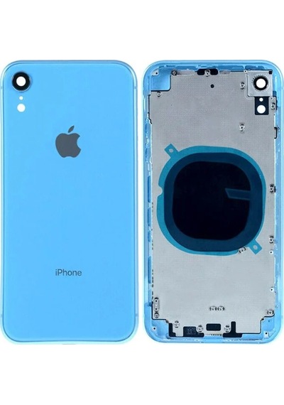Apple Uyumlu iPhone Xr Boş Kasa Mavi
