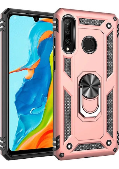 Samsung Uyumlu Galaxy A20s Kılıf Zore Vega Kapak Mavi