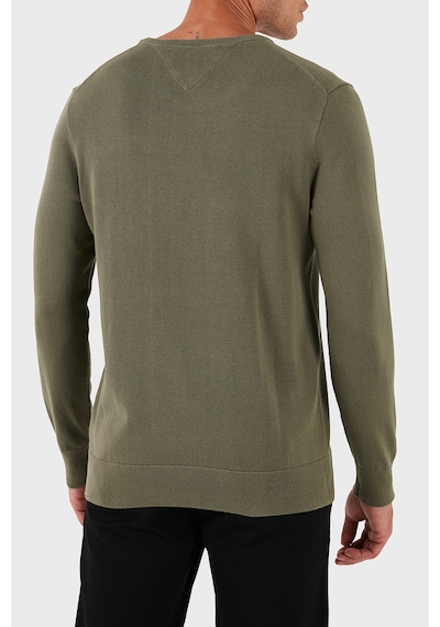 Tommy Hilfiger Erkek Kazak Mw0mw39999 Plı Yeşil Yeşil