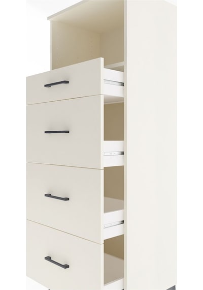 Hyperion Dolap Tek Raflı 4 Çekmeceli 60x44x163 Aytaşı-aytaşı Aytaşı