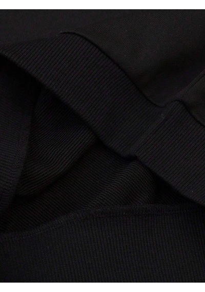 Sevlove Sevgili Çift Kombini Kişiye Özel Harf Baskılı 2'li Sweatshirt SIYAH