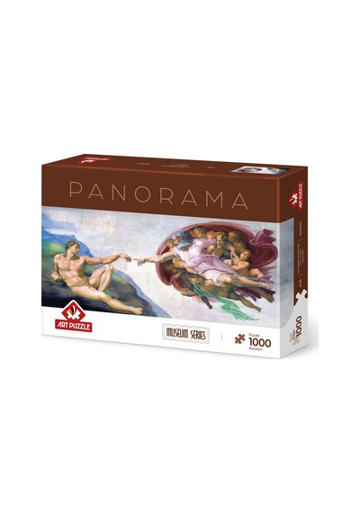 Art Puzzle Ademin Yaratılışı 1000 Parça Panorama Puzzle