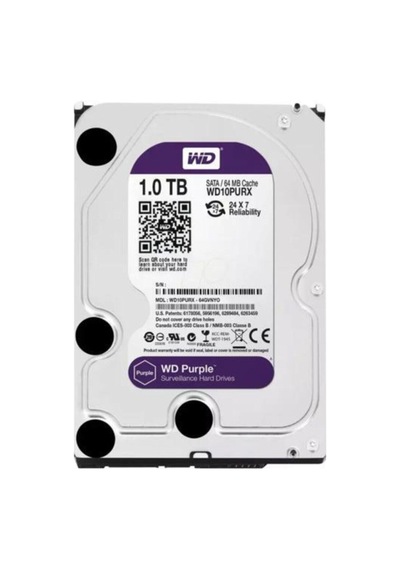 Wd Purple 3,5 10tb 256mb 7200rpm Wd102purx - 125272041