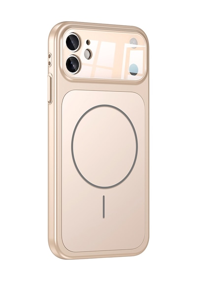 Apple Uyumlu iPhone 11 Kılıf Mkst M-safe Şarj Özellikli Kamera Korumalı Formen Kapak - Gri Gri