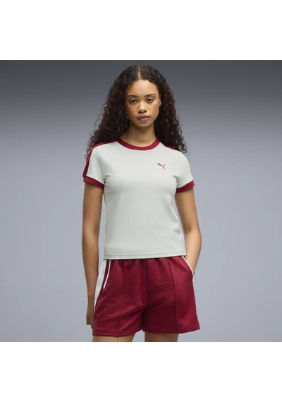 Puma T7 Tee Beyaz Kadın T-shirt