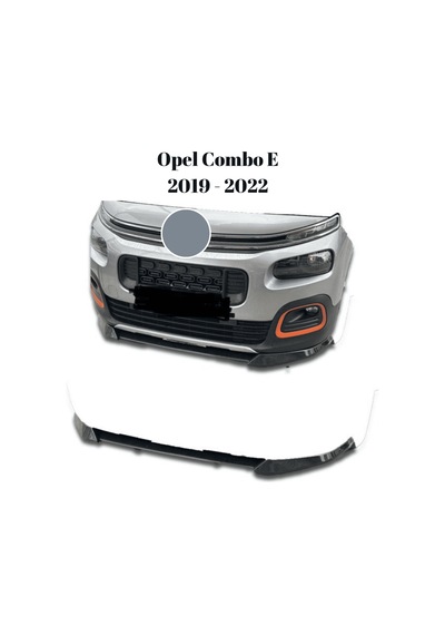 Opel Combo E 2019 2020 2021 2022 Uyumlu Karlık Lip Esnek Ön Tampon Koruma Altı Eki Parlak Siyah