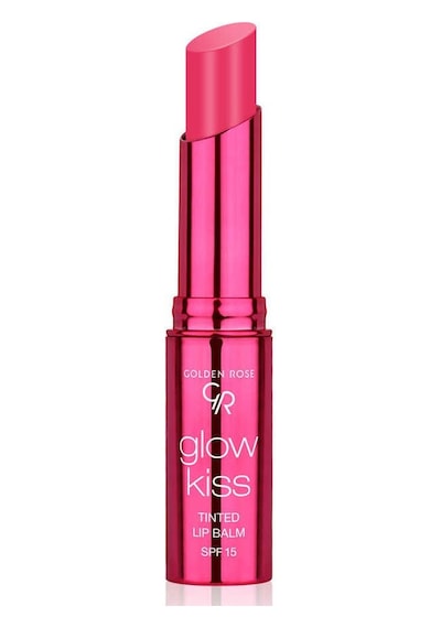 Golden Rose Glow Kiss Tinted Shea Yağı Hyaluronik Asit Ve Vitamin E İçeren Renkli Dudak Balmı 03 Berry Pink