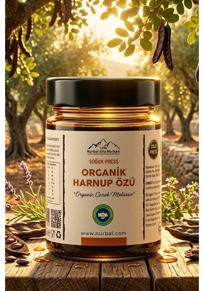 Nurbal Şifa Merkezi Organik Harnup Özü 450 G