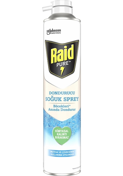Raid Pure Dondurucu Soğuk Sprey 350ml Raid Pure Dondurucu Soğuk Sprey 350ml