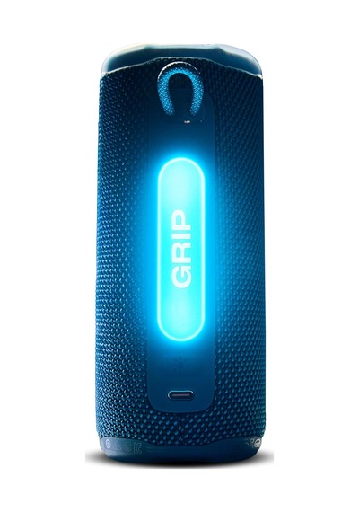 Jbl Grip Bluetooth Hoparlör, Mavi, Jbl Pro Ses, Aı Sound Boost, Ip68 Su Geçirmez Ve Toz Geçirmez, Ambiyans Aydınlatması, 14 Saate Kadar Çalma Süresi, Auracast Çoklu Hoparlör Bağlantısı, Jbl